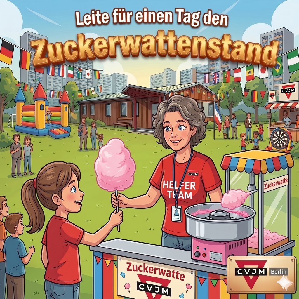 Zuckerwattenstand