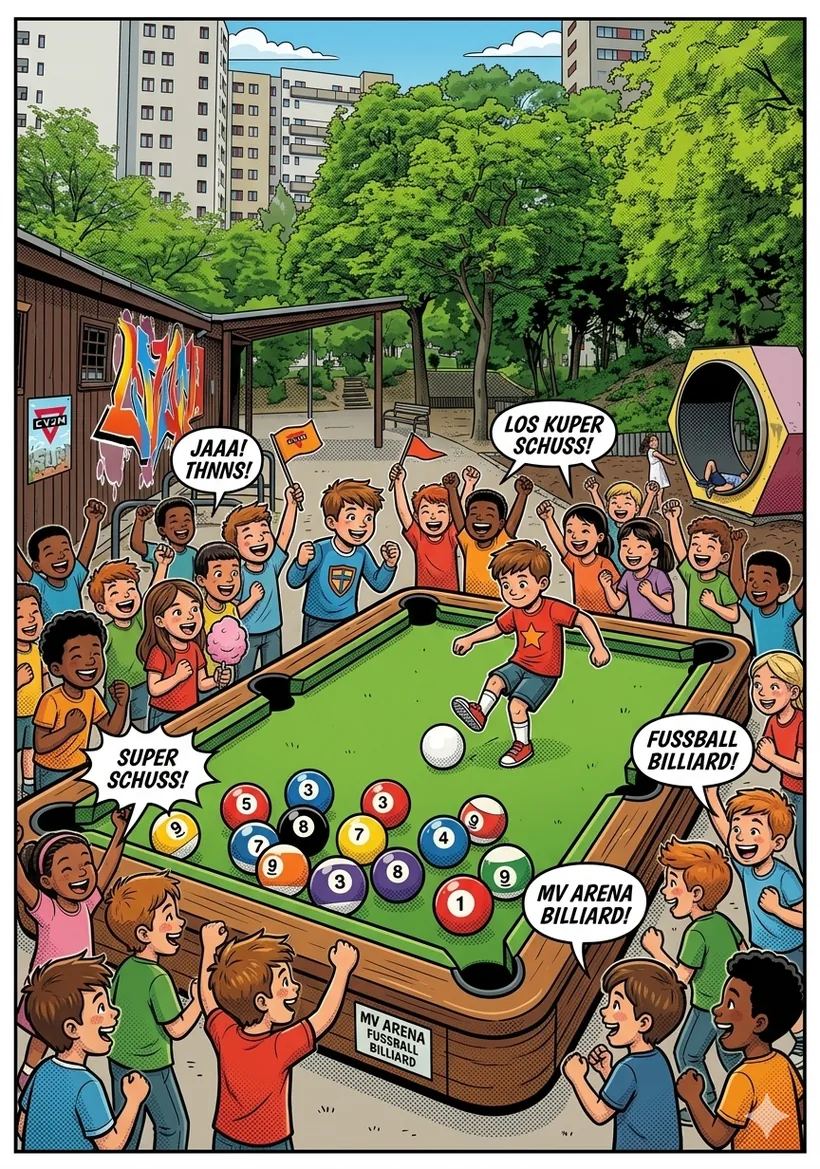 Fussball Billard